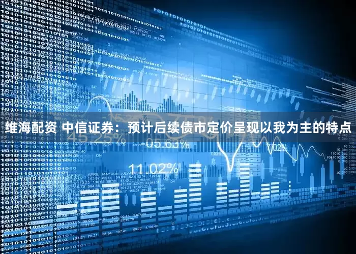 维海配资 中信证券：预计后续债市定价呈现以我为主的特点