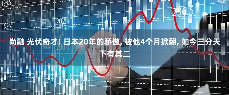 尚融 光伏奇才! 日本20年的骄傲, 被他4个月掀翻, 如今三分天下有其二